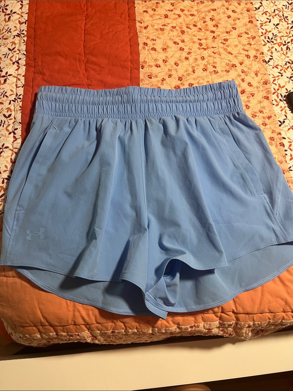 BNWT Under Armour Women's Sky Blue Athletic Shorts